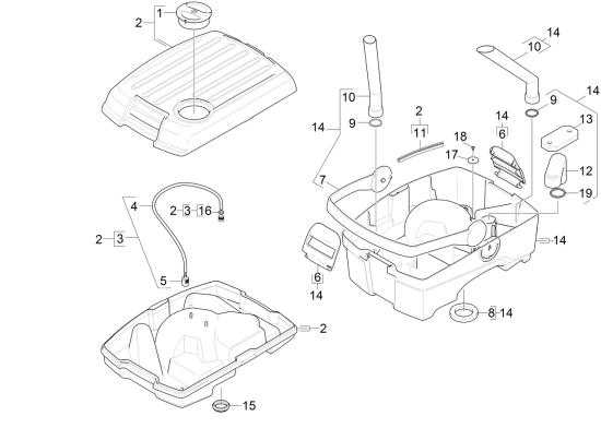 KÄRCHER Professional Ersatzteile Bodenreiniger Pallmann Turbo Scrubber 1.783-340.0 Behaelter