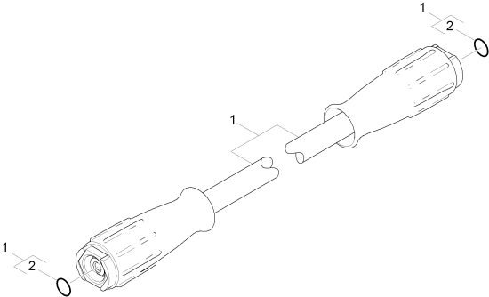 KÄRCHER Professional Ersatzteile Hochdruckreiniger Kaltwasser HD 10/15-4 CAGE FOOD 1.524-230.0 HD-Schlauch
