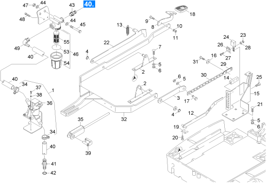KÄRCHER Professional Ersatzteile Bodenreiniger B 60 W Bp PACK EU 1.384-008.0 Pedal