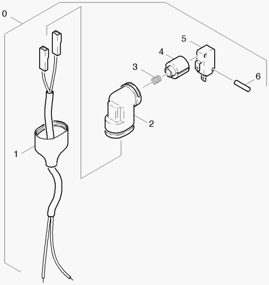 KÄRCHER Professional Ersatzteile Hochdruckreiniger Heisswasser HDS 2.3/12C Ed 1.170-606.0 Schalter