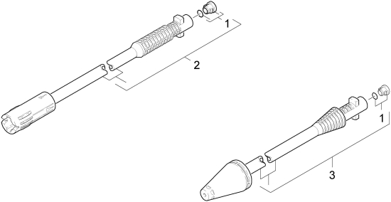 KÄRCHER Ersatzteile Hochdruckreiniger FHR 216 *EU 1.601-619.0-B Strahlrohr