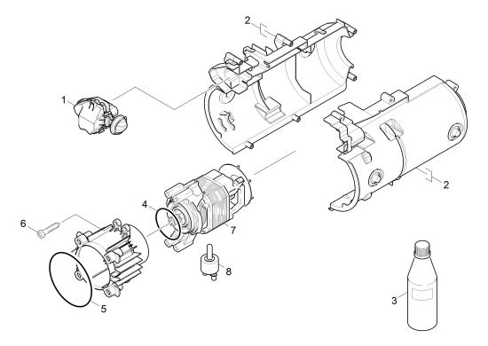 KÄRCHER Ersatzteile Hochdruckreiniger K 2.360 1.601-681.0-A Motor