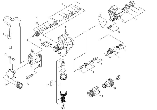KÄRCHER Ersatzteile Hochdruckreiniger K 3.150 T250 *EU 1.601-640.0-A Steuergehaeuse