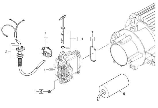 KÄRCHER Ersatzteile Hochdruckreiniger ETL K6.4xx Modul Range (5.971-143.0) 1.167-300.0-AA E-Kasten