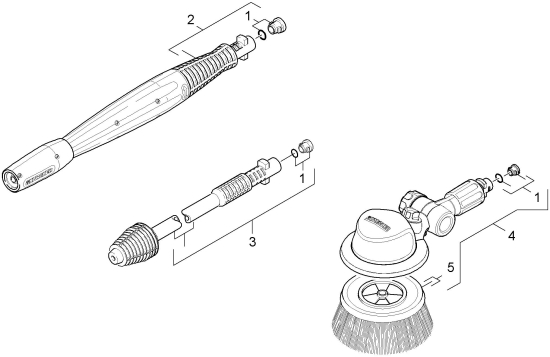 KÄRCHER Ersatzteile Hochdruckreiniger K 5.630 T250 *EU 1.181-210.0-B Strahlrohr