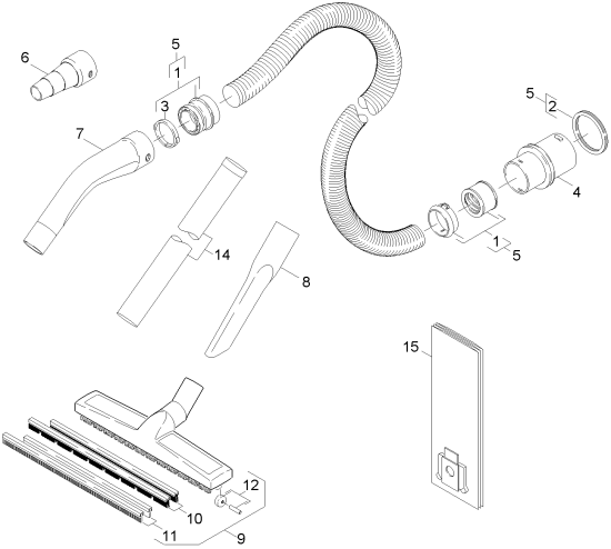 KÄRCHER Professional Ersatzteile Sauger NT 40/1 Tact Te EU 1.184-865.0 Zubehoer