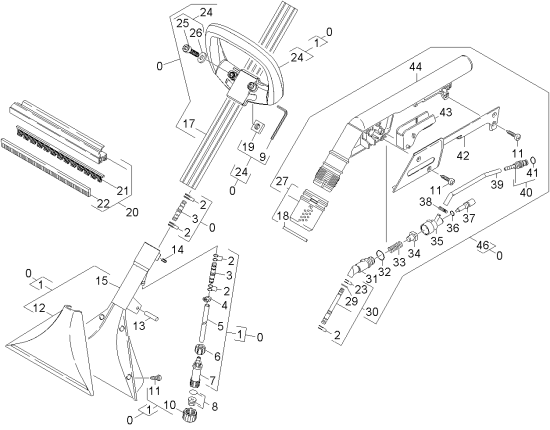 KÄRCHER Professional Ersatzteile Spruehextraktion Puzzi 8/1 1.100-217.0 Bodenduese