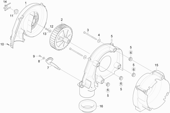 KÄRCHER Professional Ersatzteile Hochdruckreiniger Heisswasser HDS 8/17 C EU-II 1.174-912.0 Geblaese