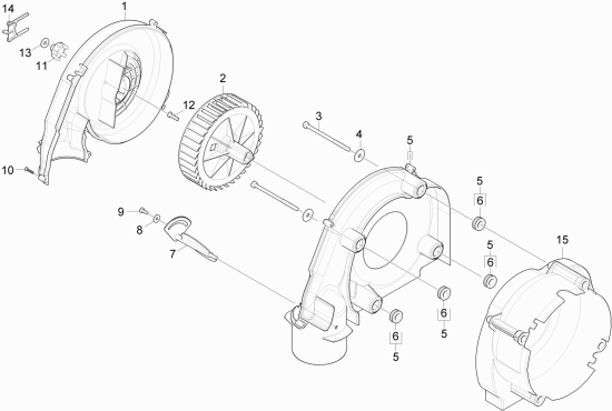 KÄRCHER Professional Ersatzteile Hochdruckreiniger Heisswasser HDS 7/16 C EU-II 1.173-213.0 Geblaese
