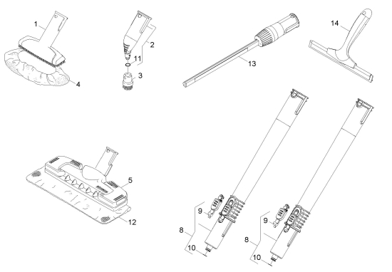 KÄRCHER Ersatzteile Dampfreiniger SC 1133 *EU 1.512-281.0 Zubehoer