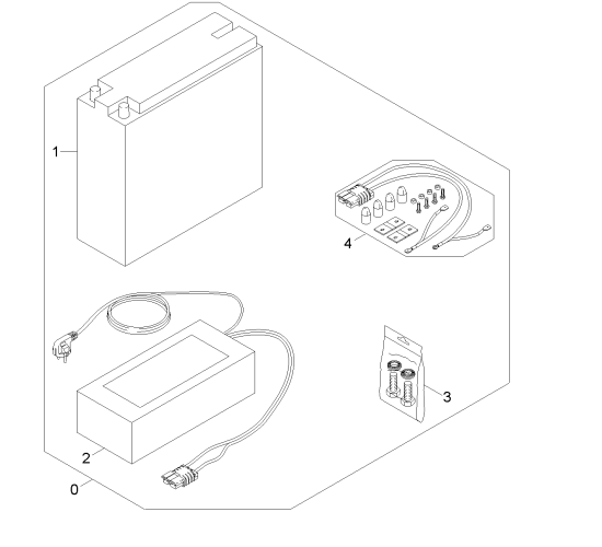 KÄRCHER Professional Ersatzteile Bodenreiniger BDP 55/1900 W Bp Pack 1.384-241.0 Batterie Schnellladeset (2.642-558.0)