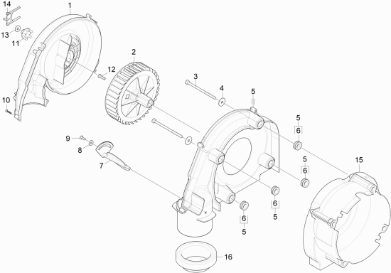 KÄRCHER Professional Ersatzteile Hochdruckreiniger Heisswasser HDS 7/16 C Classic EU 1.173-214.0 Geblaese