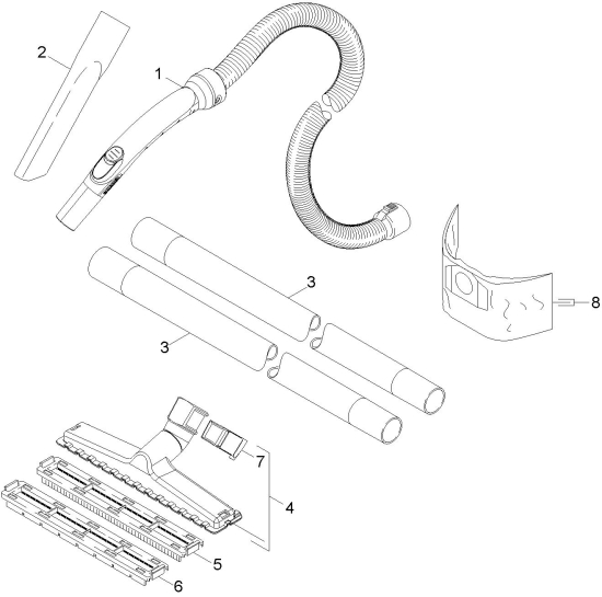KÄRCHER Ersatzteile Nasstrockensauger WD 3.800 M Ecologic *EU-II 1.629-701.0 Zubehoer