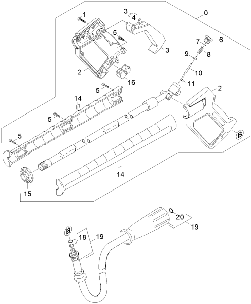 KÄRCHER Professional Ersatzteile Hochdruckreiniger Heisswasser HDS 1.7/12 U Ed 1.064-009.0 Handspritzpistole