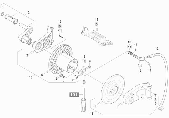 KÄRCHER Professional Ersatzteile Hochdruckreiniger Heisswasser HDS 9/17-4CX EU-I 1.174-222.0 Schlauchtrommel