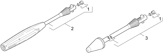 KÄRCHER Ersatzteile Hochdruckreiniger K 3.82 MD plus VPS T250 *EU 1.950-118.0-B Strahlrohr
