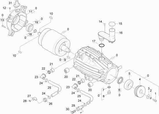 KÄRCHER Professional Ersatzteile Hochdruckreiniger Heisswasser HDS 8/18 -4C Basic EU 1.174-217.0 Motor