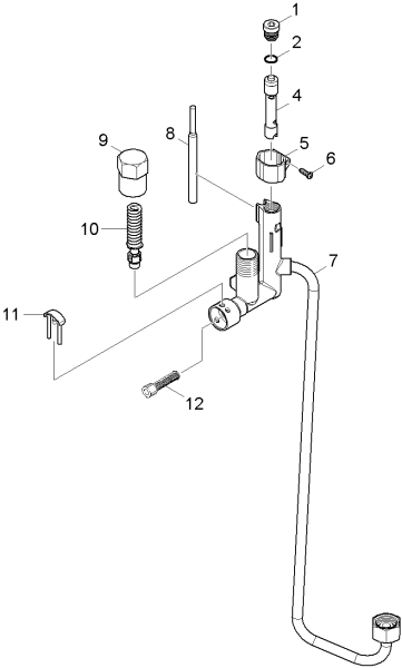 KÄRCHER Professional Ersatzteile Hochdruckreiniger Heisswasser HDS 8/18-4 C Classic EU-I 1.174-907.0 Sicherheitsblock