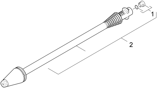 KÄRCHER Ersatzteile Hochdruckreiniger K 5 Premium Home Wood *EU 1.181-314.0-B Rotorduese