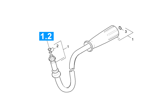 KÄRCHER Professional Ersatzteile Hochdruckreiniger Kaltwasser HD 9/20-4 MX Plus EU-I 1.524-407.0 HD-Schlauch
