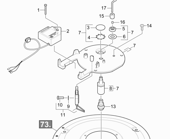 KÄRCHER Professional Ersatzteile Hochdruckreiniger Heisswasser HDS 9/18-4 M V2A EU-I 1.077-813.0 Brennerdeckel