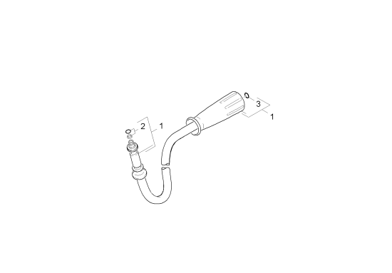 KÄRCHER Professional Ersatzteile Hochdruckreiniger Kaltwasser HD 7/10 CXF EU-I 1.151-619.0 Hochdruckschlauch
