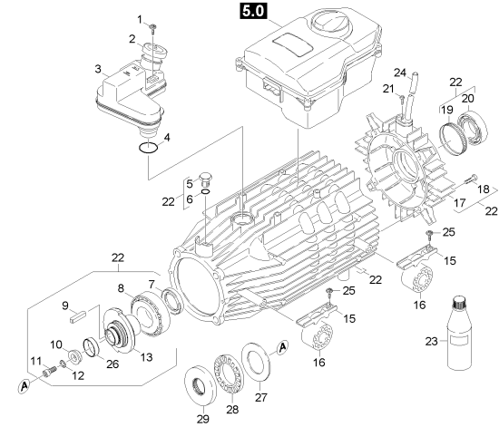 KÄRCHER Professional Ersatzteile Hochdruckreiniger Kaltwasser HD 3.5/30-4 S Ea 1.286-127.0 Motor