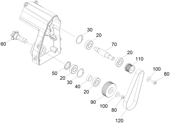 KÄRCHER Professional Ersatzteile Bodenreiniger BR 35/12 C Bp Pack 9.398-851.0 Getriebegehaeuse Ersatz