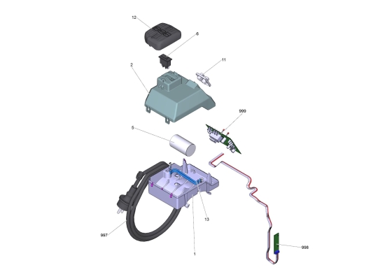 KÄRCHER Ersatzteile Pumpe BP 3 Home & Garden *EU 1.645-353.0 Elektronikkomponenten BP 3 H&G