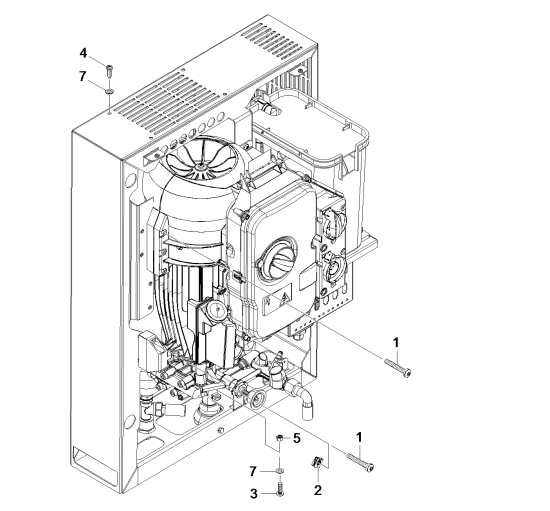KÄRCHER Professional Ersatzteile Hochdruckreiniger Kaltwasser HD stationaer 1.524-500.2 ETL Befestigung Pumpensatz 9/18
