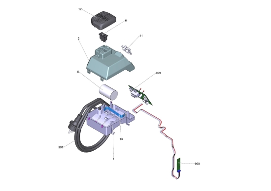 KÄRCHER Ersatzteile Pumpe BP 7 Home & Garden *EU 1.645-373.0 Elektronikkomponenten BP 5 H&G