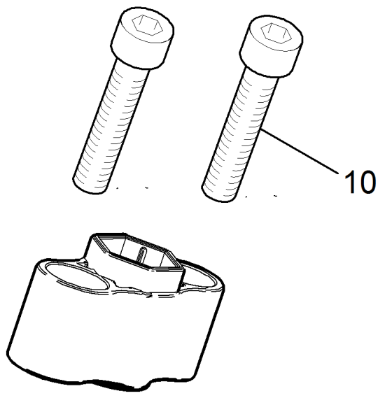 KÄRCHER Professional Ersatzteile Kehrmaschinen KM 105 0 Sterngriff