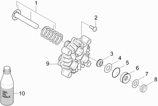 KÄRCHER Professional Ersatzteile Hochdruckreiniger Heisswasser HDS 2.3/12 C Ed 1.272-201.0 Kolben