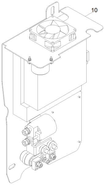 KÄRCHER Professional Ersatzteile Bodenreiniger B 150 R 1.246-020.2 E-Ausruestung mit Seitenbesen