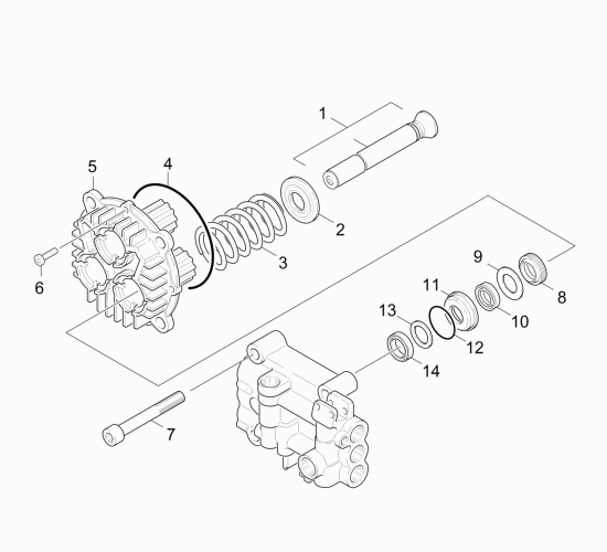 KÄRCHER Professional Ersatzteile Hochdruckreiniger Kaltwasser AC-180EC John Deere EU-I 1.292-506.0 Geradschubfuehrung