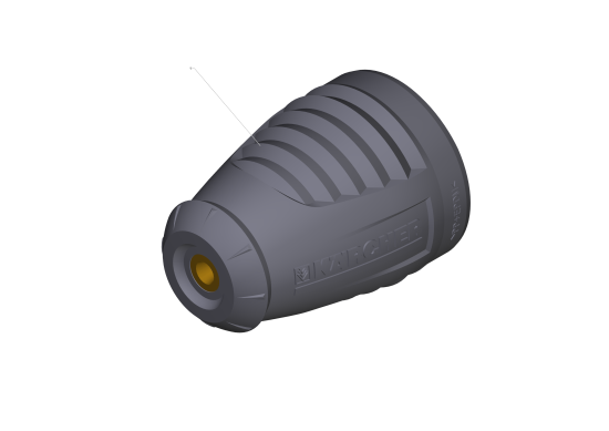 KÄRCHER Professional Ersatzteile Hochdruckreiniger Kaltwasser HD 5/11 P Plus EU 1.520-191.0 Rotorduese