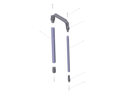 KÄRCHER Ersatzteile Hochdruckreiniger PRO HD 800 Plus *EU 1.520-989.0-A Griff kpl.