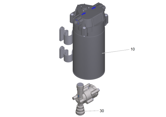 KÄRCHER Professional Ersatzteile Wasserspender WPD Range  Druckerhoehungspumpe kpl. WPD 200/600 1.024-920.2