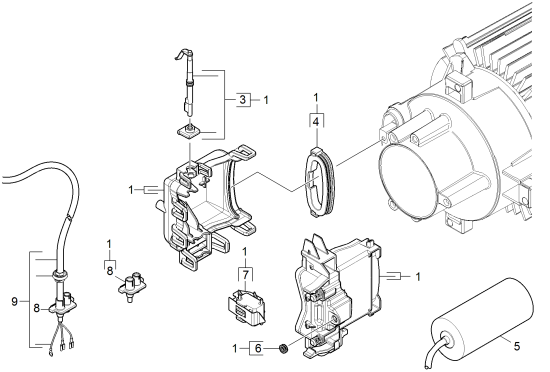 KÄRCHER Professional Ersatzteile Hochdruckreiniger Kaltwasser HD 1.8/13 C Ed 1.520-149.0 E-Kasten