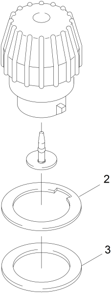 KÄRCHER Professional Ersatzteile Dampfer Zephyr 1.092-806.0 Verschluss Behaelter gelb RAL 1018