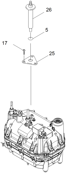 KÄRCHER Professional Ersatzteile Dampfer SG 4/4 EU 1.092-104.0 Druckbehaelter Ersatz