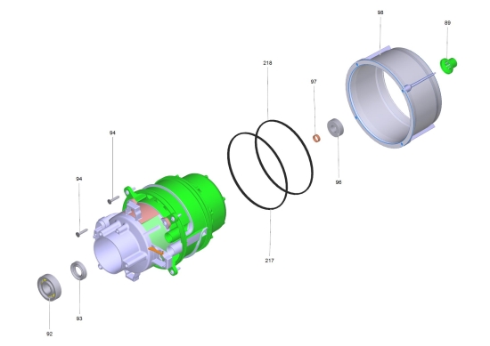 KÄRCHER Ersatzteile Hochdruckreiniger K 7.750 *EU 1.168-600.0-A Motor fuer Ersatz