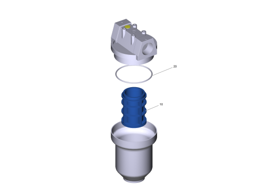 KÄRCHER Professional Ersatzteile Hochdruckreiniger Kaltwasser HD 9/18-4 Cage EU-I 1.367-320.0 Vorfilter Small