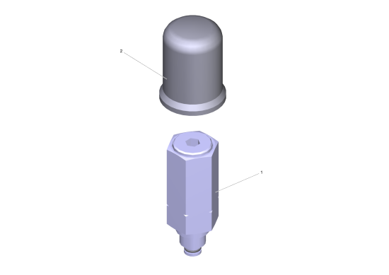 KÄRCHER Professional Ersatzteile Hochdruckreiniger Kaltwasser HD 7/15 G EU 1.187-903.0 Sicherheitsventil Advanced für Ersatz