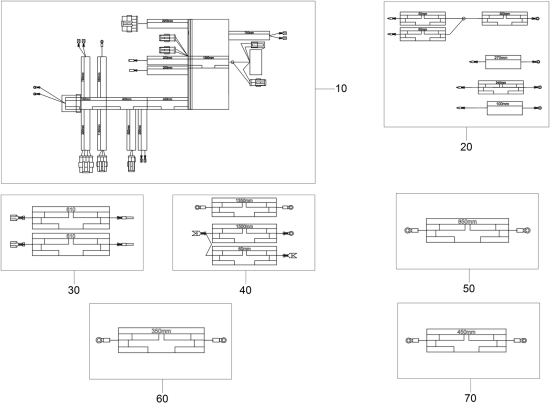 KÄRCHER Professional Ersatzteile Kehrmaschinen KM 105 0 Kabelsatz LPG KM 105/110 LPG