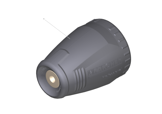 KÄRCHER Professional Ersatzteile Hochdruckreiniger Kaltwasser HD 5/13 P Plus EU 1.520-208.0 Rotorduese