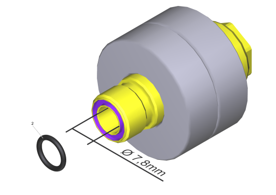KÄRCHER Professional Ersatzteile Hochdruckreiniger Kaltwasser FRV TR 30 ME 2.111-012.0 Lager kpl. nur fuer Ersatz