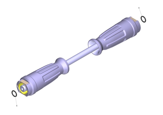 KÄRCHER Ersatzteile Hochdruckreiniger PRO HD 600 Plus *EU 1.520-993.0-B Schlauchleitung TR DN6 25MPa 10m