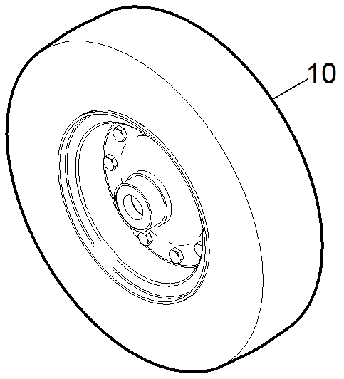 KÄRCHER Professional Ersatzteile Kehrmaschinen KM 125 Konfiguration 125/130  Radsatz kpl. KM125/130 R BAT 1.280-150.2