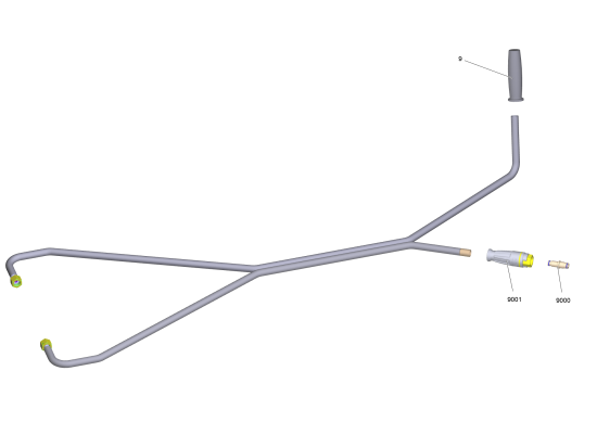 KÄRCHER Professional Ersatzteile Hochdruckreiniger Kaltwasser FRV TR 50 ME 2.111-024.0 Griff TR kpl.